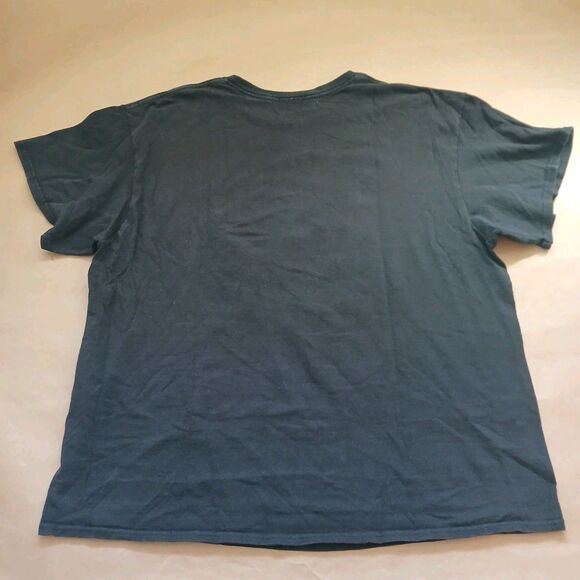 DOM Short Sleeve T-Shirt XL Black Let's Get Together & Feel Alright Graphic Tee - Picture 3 of 6